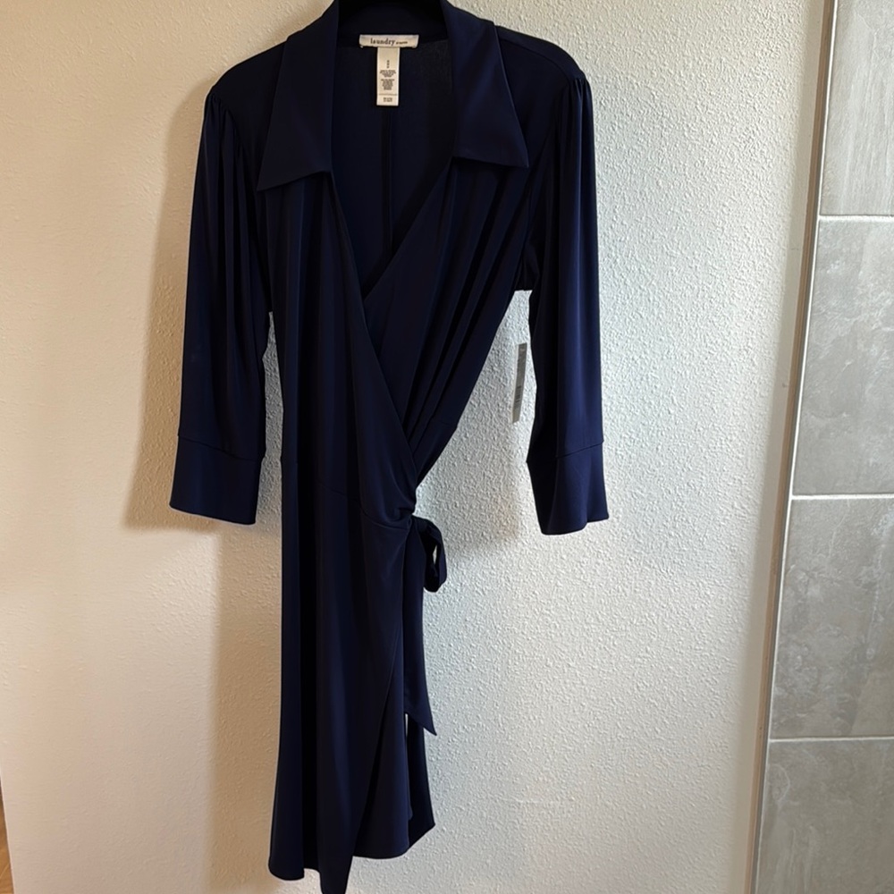 Laundry by Design Blue Midi Dress